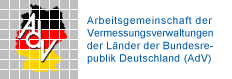 Logo der Arbeitsgemeinschaft der Vermessungsverwaltungen der Länder der Bundesrepublik Deutschland (AdV)